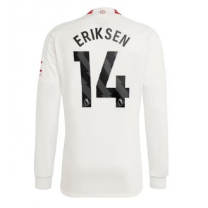 Manchester United Christian Eriksen #14 Replica Third Stadium Shirt 2023-24 Long Sleeve